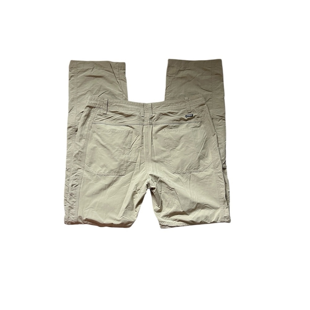 Patagonia Women's Away From Home Khaki Tan Active Hiking Outdoor Cargo Pants 10